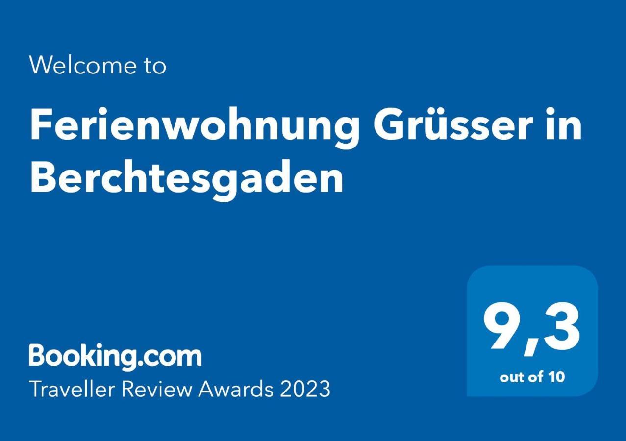 Ferienwohnung Gruesser In Berchtesgaden Exterior photo